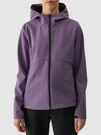 Kurtka softshell wiatroodporna membrana 5000 damska 4F 4FWAW24TSOFF285-50S