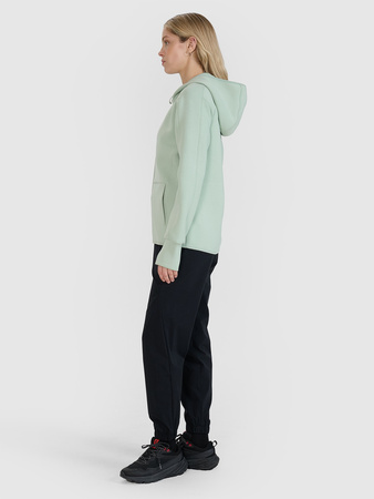 Bluza dresowa rozpinana z kapturem damska 4F 4FWSS25TSWSF1561-47S