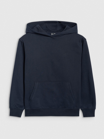 Bluza dresowa nierozpinana z kapturem chłopięca 4F 4FJRMM00TSWSM2482-31S