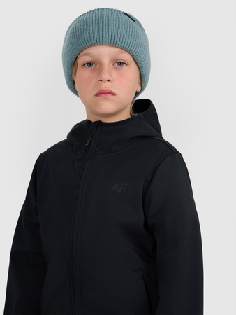 Kurtka softshell wiatroodporna membrana 5000 chłopięca 4F 4FJRAW25TSOFM516-20S