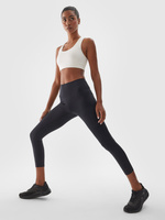 Legginsy treningowe 7/8 z wysokim stanem damskie 4F 4FWAW24TFTIF276-20S