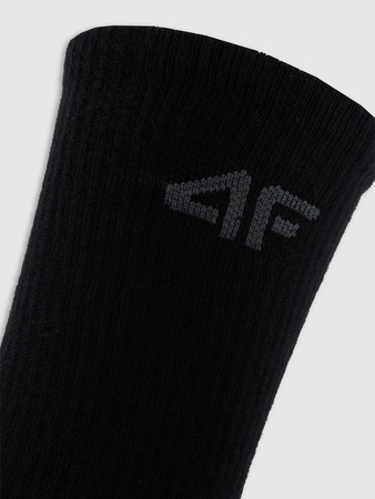 Skarpetki casual za kostkę (4-pack) chłopięce 4F 4FJWAW25USOCM390-90S