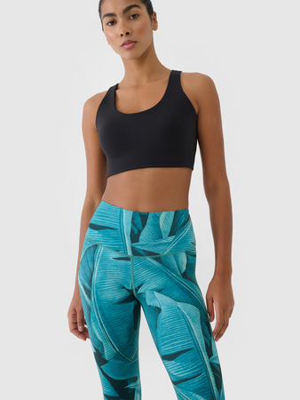 Legginsy treningowe z wysokim stanem damskie 4F 4FRSS25TFTIF408-46A