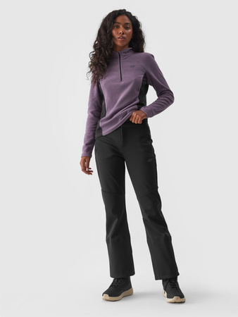 Spodnie narciarskie softshellowe membrana 10000 damskie 4F 4FWAW24TFTRF706-20S