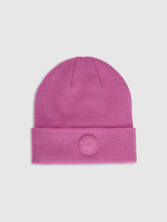 Czapka zimowa beanie dziewczęca 4F 4FJRAW25ACAPF0749-54S
