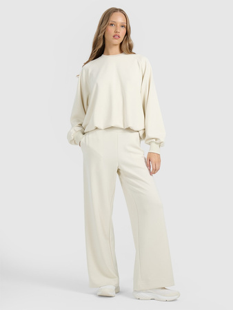 Bluza dresowa nierozpinana z modalem damska 4F 4FRAW25TSWSF2508-12S