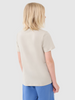 T-shirt chłopięcy bawełniany 4F 4FJWSS25TTSHM2186-12S