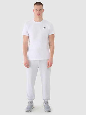 Spodnie dresowe joggery męskie 4F 4FWMM00TTROM1139-27M