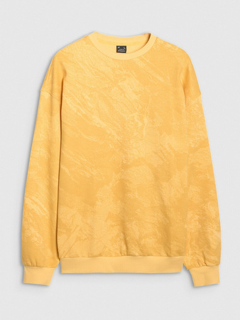 Bluza męska dresowa nierozpinana bez kaptura 4F 4FWSS25TSWSM1582-71A