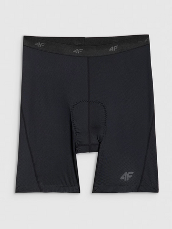 Legginsy krótkie rowerowe z żelowo-piankową wkładką męskie 4F 4FWSS25TFSTM031-20S