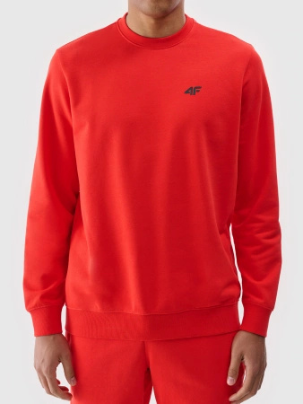 Bluza dresowa nierozpinana bez kaptura męska 4F 4FWMM00TSWSM1767-62S