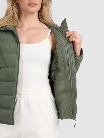 Kurtka puchowa z wypełnieniem naturalnym damska 4F 4FRAW25TDJAF0800-43S