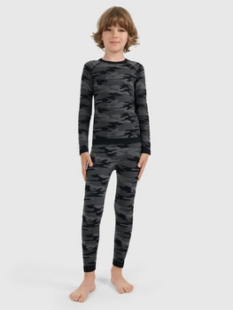 Bielizna termoaktywna bezszwowa komplet chłopięca 4F 4FJRAW25USEAM266-90A