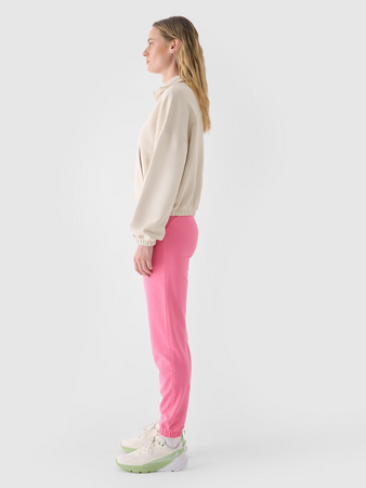 Spodnie dresowe joggery damskie 4F 4FWAW24TTROF0925-54S