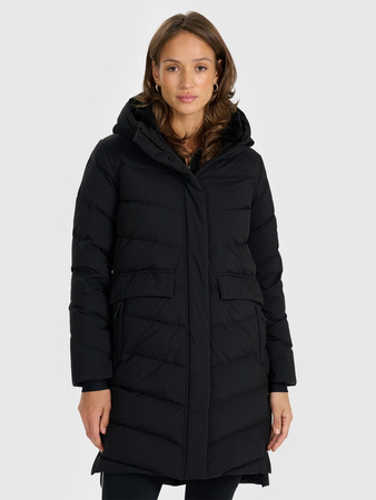 Płaszcz puchowy z wypełnieniem naturalnym damski 4F 4FRAW25TDJAF0812-20S