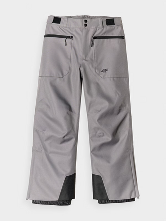 Spodnie narciarskie membrana 8000 chłopięce 4F Junior 4FJWAW24TFTRM655-24S