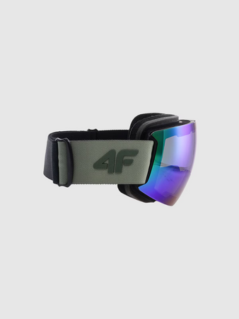 Gogle narciarskie z multibarwną powłoką uniseks 4F 4FWAW24AGOGU044-43S