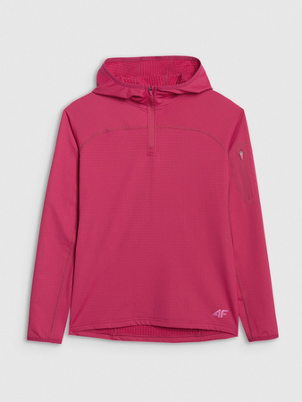 Bluza trekkingowa regular szybkoschnąca damska 4F 4FWAW25TFSWF591-53S