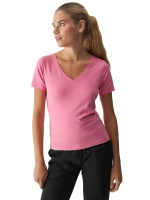 T-shirt damski gładki 4F 4FWAW24TTSHF1649-54S