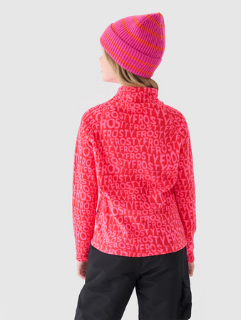 Bielizna termoaktywna polarowa (góra) dziewczęca 4F Junior 4FJWAW24UFLEF051-62A