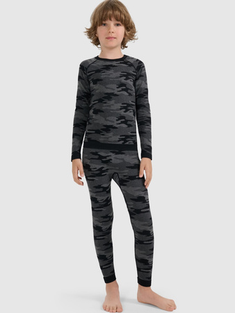 Bielizna termoaktywna bezszwowa komplet chłopięca 4F 4FJRAW25USEAM266-90A