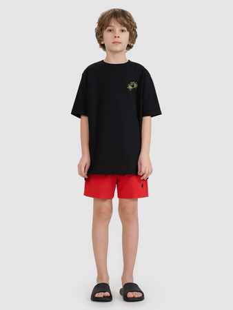 Spodenki plażowe boardshorty chłopięce 4F 4FJRMM00UBDSM110-62S