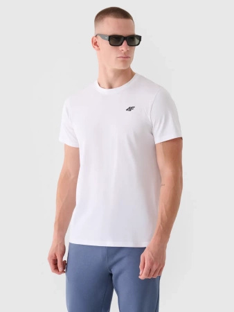 T-shirt męski (ZESTAW KOSZULEK 3 SZT.) 4F 3P-SS-4FWMM00TTSHM2256-92S 3PAK