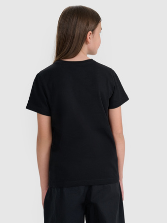 T-shirt regular gładki (ZESTAW 2 szt.) dziecięcy 4F 4FJRAW25TTSHU3157-93S