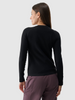Longsleeve gładki bezszwowy damski 4F 4FRSS24TLONF399-20S