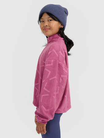 Polar oversize ze stójką dziewczęcy 4F 4FJWAW25TFLEF342-53A