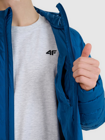 Kurtka męska puchowa z wypełnieniem syntetycznym 4F 4FWSS25TDJAM539-46S