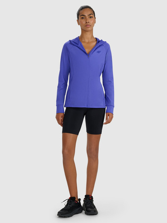 Bluza treningowa regular szybkoschnąca damska 4F 4FWAW25TFSWF585-36S