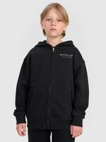 Bluza dresowa rozpinana z kapturem chłopięca 4F 4FJRAW25TSWSM2346-20S