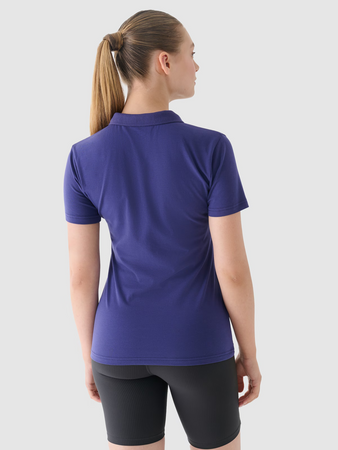 Koszulka polo slim damska 4F 4FWMM00TPTSF514-031S
