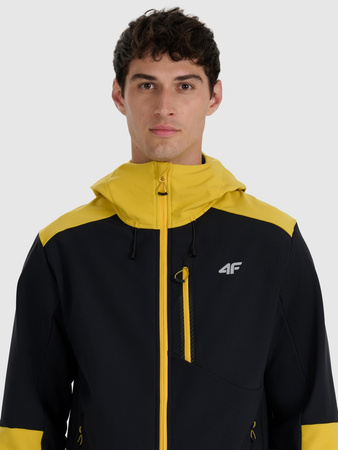 Kurtka softshell wiatroodporna membrana 8000 męska 4F 4FRAW25TSOFM506-71S