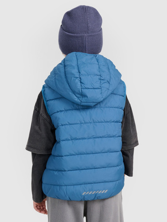 Bezrękawnik puchowy z wypełnieniem syntetycznym chłopięcy 4F 4FJRAW25TVJAM324-32S