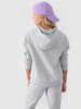 Bluza dresowa nierozpinana z kapturem dziewczęca 4F Junior 4FJWMM00TSWSF1316-27M