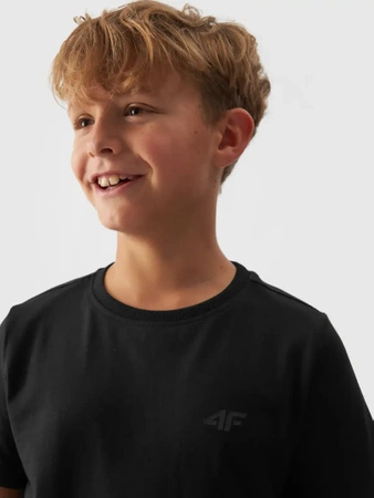 T-shirt gładki chłopięcy 4F