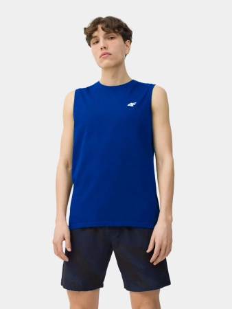 Koszulka bez rękawów męska (ZESTAW KOSZULEK 3 SZT.) 4F 4FWSS25TSLEM288-90S