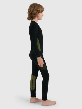 Bielizna bezszwowa chłopięca komplet (GÓRA+DOŁ) 4F 4FJWAW25USEAM248-20S