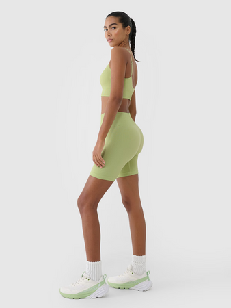 Legginsy kolarki bezszwowe treningowe damskie 4F 4FWSS25TFSTF014-42S