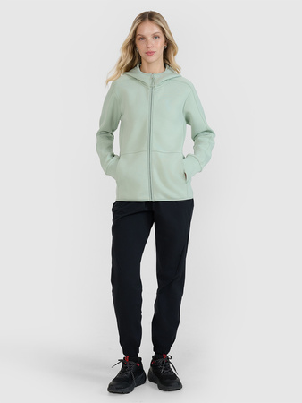 Bluza dresowa rozpinana z kapturem damska 4F 4FWSS25TSWSF1561-47S