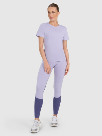 Koszulka treningowa regular szybkoschnąca damska 4F 4FWAW25TFTSF1516-34S