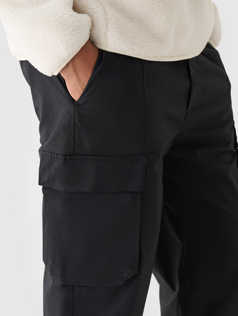 Spodnie casual cargo męskie 4F 4FRAW24TTROM1167-20S