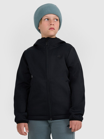 Kurtka softshell wiatroodporna membrana 5000 chłopięca 4F 4FJRAW25TSOFM516-20S