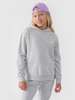 Bluza dresowa nierozpinana z kapturem dziewczęca 4F Junior 4FJWMM00TSWSF1316-27M