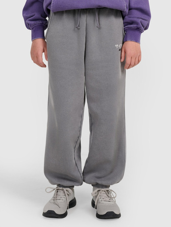 Spodnie dresowe joggery chłopięce 4F 4FJRAW25TTROM1528-24S