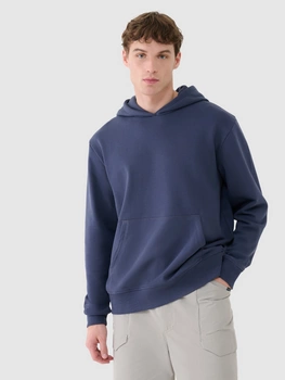 Bluza dresowa nierozpinana z kapturem męska 4F 4FWSS25TSWSM1749-22S