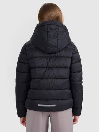 Kurtka puchowa z wypełnieniem syntetycznym dziecięca uniseks 4F 4FJRAW25TDJAU0804-20S