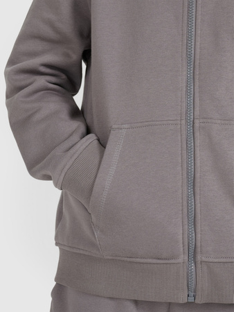 Bluza dresowa rozpinana z kapturem chłopięca 4F 4FJRAW25TSWSM2488-22S